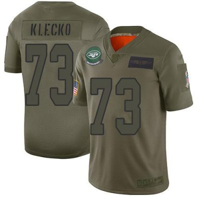 Nike New York Jets #73 Joe Klecko Camo Stitched NFL Limited 2019 Salute To Service Jersey