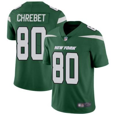 Nike New York Jets #80 Wayne Chrebet Green Team Color Stitched NFL Vapor Untouchable Limited Jersey