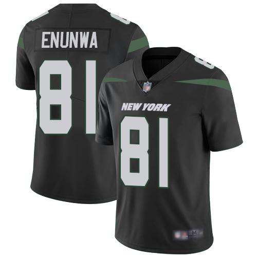 Nike New York Jets #81 Quincy Enunwa Black Alternate Stitched NFL Vapor Untouchable Limited Jersey