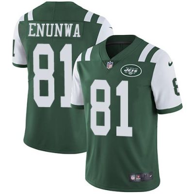 Nike New York Jets #81 Quincy Enunwa Green Team Color Stitched NFL Vapor Untouchable Limited Jersey