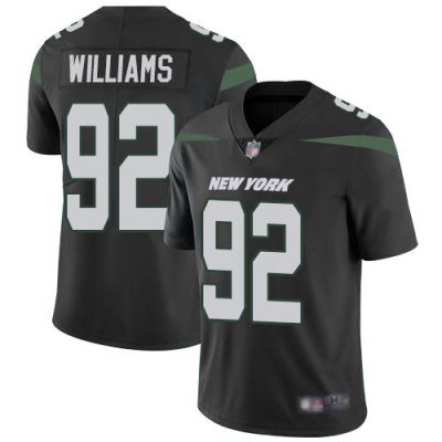 Nike New York Jets #92 Leonard Williams Black Alternate Stitched NFL Vapor Untouchable Limited Jersey