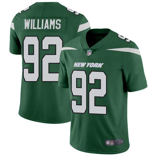 Nike New York Jets #92 Leonard Williams Green Team Color Stitched NFL Vapor Untouchable Limited Jersey