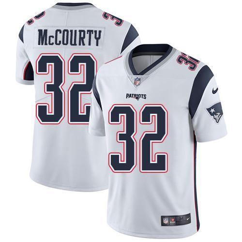 Nike Patriots #32 Devin McCourty White Stitched NFL Vapor Untouchable Limited Jersey