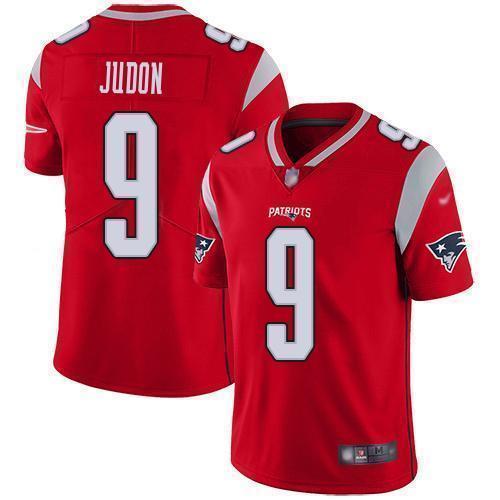 Nike Patriots #9 Matt Judon Red Stitched NFL Limited Inverted Legend Jersey