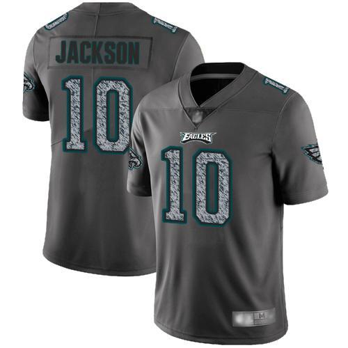 Nike Philadelphia Eagles #10 DeSean Jackson Gray Static Stitched NFL Vapor Untouchable Limited Jersey