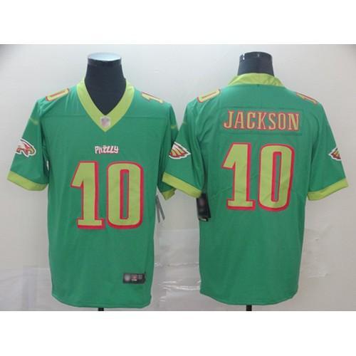 Nike Philadelphia Eagles #10 DeSean Jackson Green Stitched NFL Limited City Edition Jersey