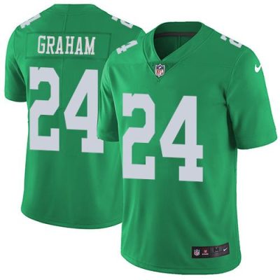 Nike Philadelphia Eagles #24 Corey Graham Green Stitched NFL Limited Rush Jersey
