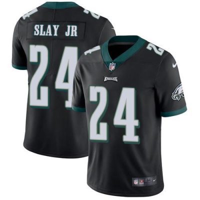 Nike Philadelphia Eagles #24 Darius Slay Jr Black Alternate Stitched NFL Vapor Untouchable Limited Jersey