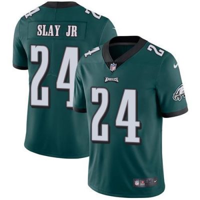 Nike Philadelphia Eagles #24 Darius Slay Jr Green Team Color Stitched NFL Vapor Untouchable Limited Jersey