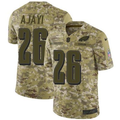 Nike Philadelphia Eagles #26 Jay Ajayi Camo Stitched NFL Limited 2018 Salute To Service Jersey