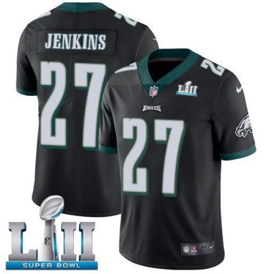 Nike Philadelphia Eagles #27 Malcolm Jenkins Black Alternate Super Bowl LII Stitched NFL Vapor Untouchable Limited Jersey