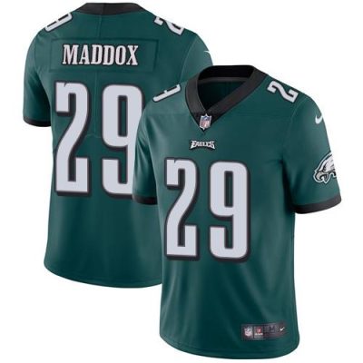 Nike Philadelphia Eagles #29 Avonte Maddox Midnight Green Team Color Stitched NFL Vapor Untouchable Limited Jersey