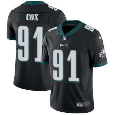 Nike Philadelphia Eagles #91 Fletcher Cox Black Alternate Stitched NFL Vapor Untouchable Limited Jersey