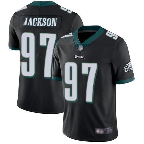Nike Philadelphia Eagles #97 Malik Jackson Black Alternate Stitched NFL Vapor Untouchable Limited Jersey