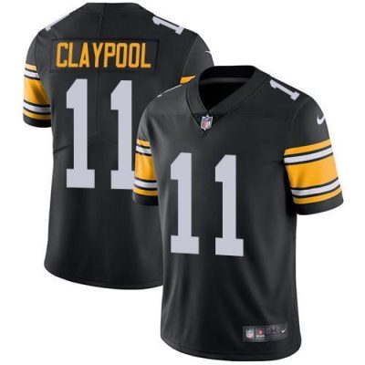 Nike Pittsburgh Steelers #11 Chase Claypool Black Alternate Stitched NFL Vapor Untouchable Limited Jersey