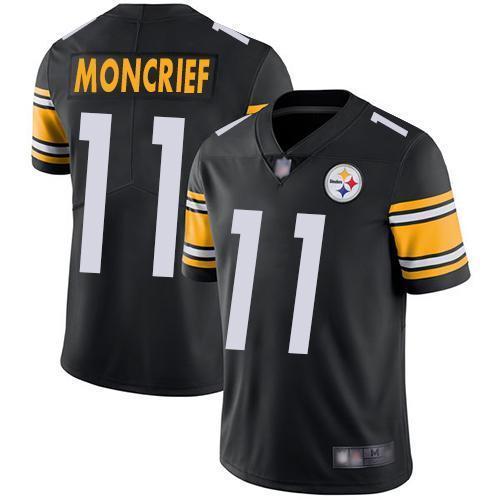 Nike Pittsburgh Steelers #11 Donte Moncrief Black Team Color Stitched NFL Vapor Untouchable Limited Jersey