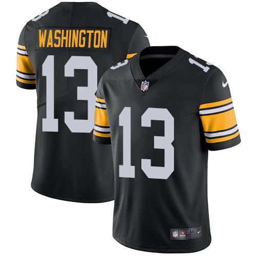 Nike Pittsburgh Steelers #13 James Washington Black Alternate Stitched NFL Vapor Untouchable Limited Jersey