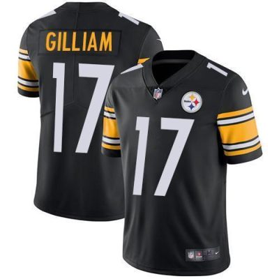 Nike Pittsburgh Steelers #17 Joe Gilliam Black Team Color Stitched NFL Vapor Untouchable Limited Jersey