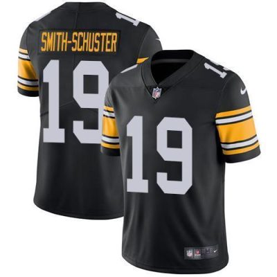 Nike Pittsburgh Steelers #19 JuJu Smith-Schuster Black Alternate Stitched NFL Vapor Untouchable Limited Jersey
