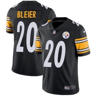Nike Pittsburgh Steelers #20 Rocky Bleier Black Team Color Stitched NFL Vapor Untouchable Limited Jersey