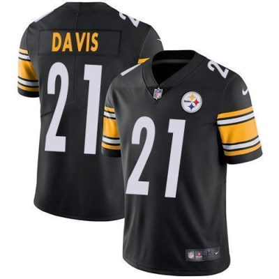 Nike Pittsburgh Steelers #21 Sean Davis Black Team Color Stitched NFL Vapor Untouchable Limited Jersey