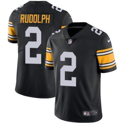 Nike Pittsburgh Steelers #2 Mason Rudolph Black Alternate Stitched NFL Vapor Untouchable Limited Jersey