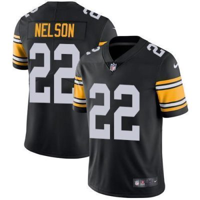 Nike Pittsburgh Steelers #22 Steven Nelson Black Alternate Stitched NFL Vapor Untouchable Limited Jersey