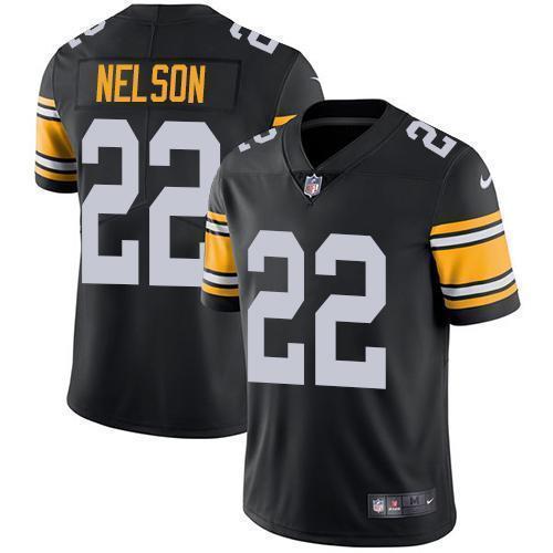 Nike Pittsburgh Steelers #22 Steven Nelson Black Alternate Stitched NFL Vapor Untouchable Limited Jersey