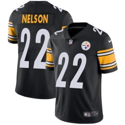 Nike Pittsburgh Steelers #22 Steven Nelson Black Team Color Stitched NFL Vapor Untouchable Limited Jersey