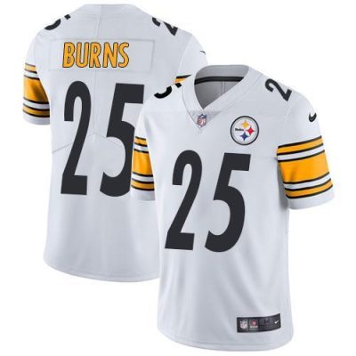 Nike Pittsburgh Steelers #25 Artie Burns White Stitched NFL Vapor Untouchable Limited Jersey