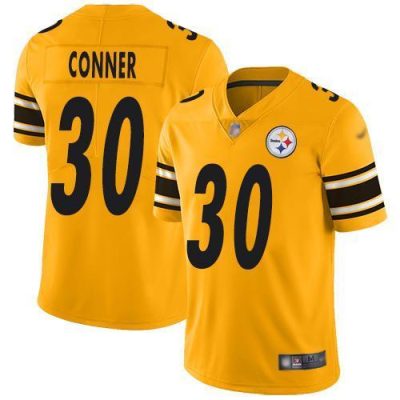 Nike Pittsburgh Steelers #30 James Conner Gold Stitched NFL Limited Inverted Legend Jersey