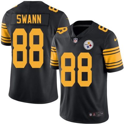 Nike Pittsburgh Steelers #88 Lynn Swann Black Stitched NFL Limited Rush Jersey
