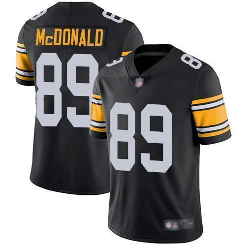 Nike Pittsburgh Steelers #89 Vance McDonald Black Alternate Stitched NFL Vapor Untouchable Limited Jersey