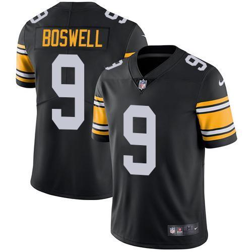 Nike Pittsburgh Steelers #9 Chris Boswell Black Alternate Stitched NFL Vapor Untouchable Limited Jersey