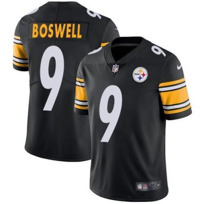 Nike Pittsburgh Steelers #9 Chris Boswell Black Team Color Stitched NFL Vapor Untouchable Limited Jersey