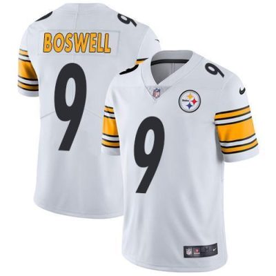 Nike Pittsburgh Steelers #9 Chris Boswell White Stitched NFL Vapor Untouchable Limited Jersey
