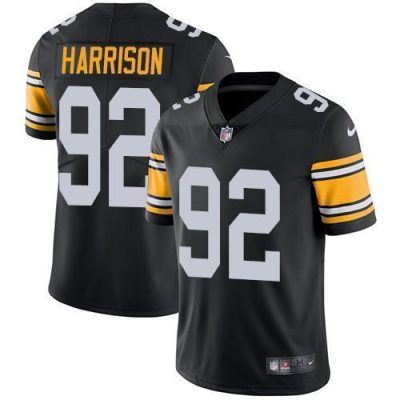 Nike Pittsburgh Steelers #92 James Harrison Black Alternate Stitched NFL Vapor Untouchable Limited Jersey