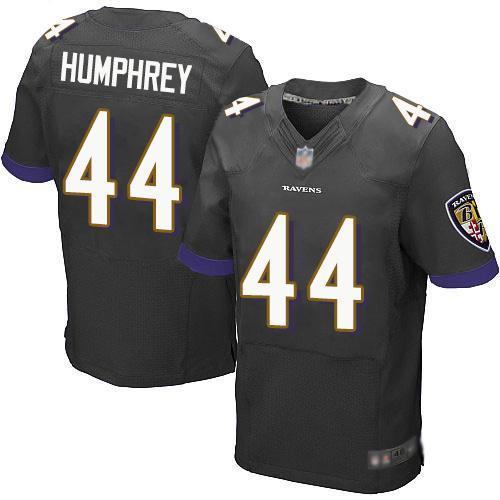 Nike Ravens #44 Marlon Humphrey Black Alternate Stitched NFL New Elite Jersey