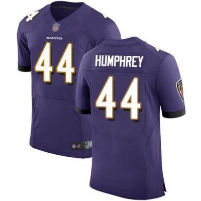 Nike Ravens #44 Marlon Humphrey Purple Team Color Stitched NFL Vapor Untouchable Elite Jersey