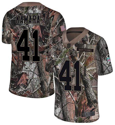 Nike Saints #41 Alvin Kamara Camo Stitched NFL Limited Rush Realtree Jersey
