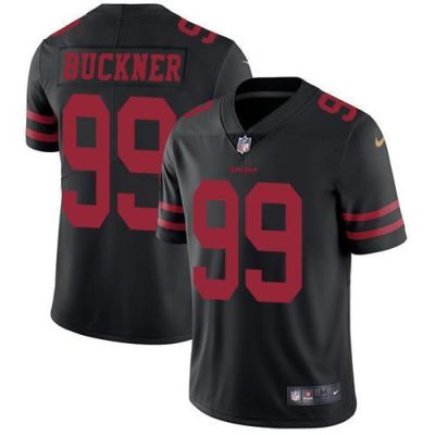 Nike San Francisco 49ers #99 DeForest Buckner Black Alternate Stitched NFL Vapor Untouchable Limited Jersey