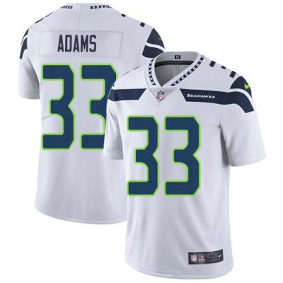 Nike Seahawks #33 Jamal Adams White Stitched NFL Vapor Untouchable Limited Jersey