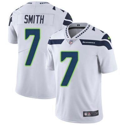 Nike Seahawks #7 Geno Smith White Stitched NFL Vapor Untouchable Limited Jersey