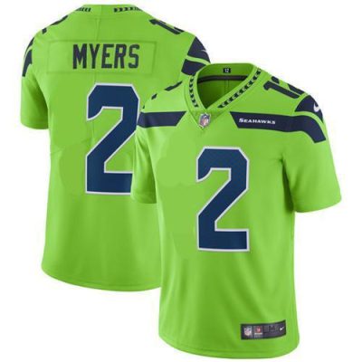 Nike Seattle Seahawks #2 Jason Myers Green Stitched NFL Limited Rush Jersey