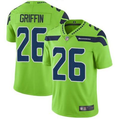 Nike Seattle Seahawks #26 Shaquem Griffin Green Stitched NFL Limited Rush Jersey