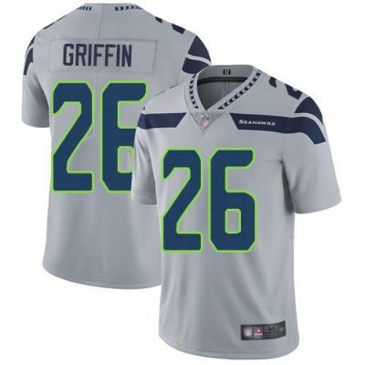 Nike Seattle Seahawks #26 Shaquem Griffin Grey Alternate Stitched NFL Vapor Untouchable Limited Jersey