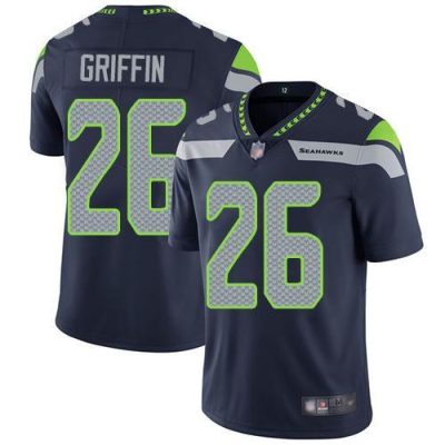 Nike Seattle Seahawks #26 Shaquem Griffin Steel Blue Team Color Stitched NFL Vapor Untouchable Limited Jersey