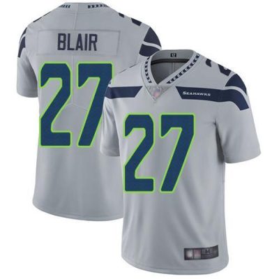 Nike Seattle Seahawks #27 Marquise Blair Grey Alternate Stitched NFL Vapor Untouchable Limited Jersey