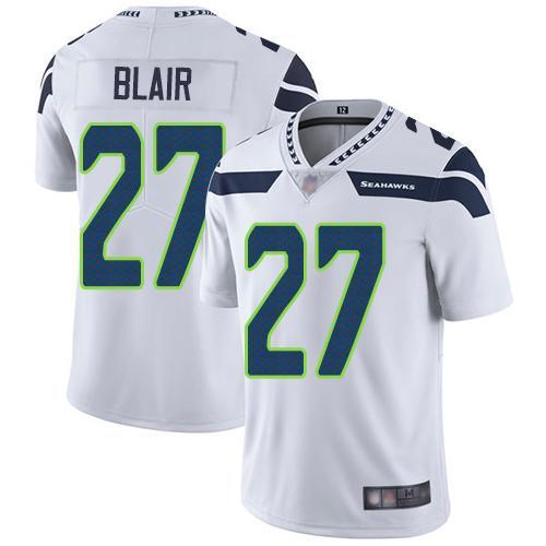 Nike Seattle Seahawks #27 Marquise Blair White Stitched NFL Vapor Untouchable Limited Jersey