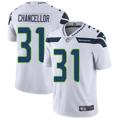 Nike Seattle Seahawks #31 Kam Chancellor White Stitched NFL Vapor Untouchable Limited Jersey